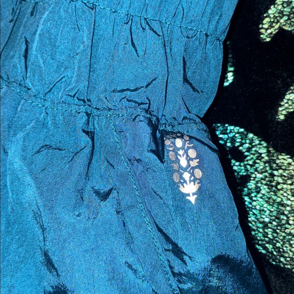 Teal Free People The Way Shorts - Picture 2 of 4